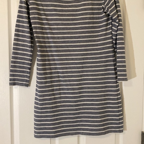 Sail to Sable | Blue and White Striped Dress | Small - Picture 4 of 8